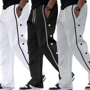 BOBBIN INDUSTRIES Men's <b>Winter</b> Canvas Casual Straight Dark Sweatpants Anti-Pilling Breathable Quick Dry Drawstring Closure Mid - Product Image 4