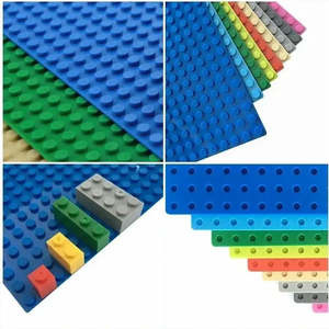 Ensemble de jouets de construction Lego Moc, style moderne, blocs en plastique ABS DIY pour les enfants de 5 à 7 ans, lot de 4 plaques de construction - Product Image 3