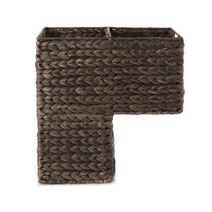 Tienphong Handicrafts - <b>Woven</b> Water Hyacinth Step <b>Basket</b>, Staircase <b>Basket</b> with Handles for Home - Made in Vietnam - Product Image 3