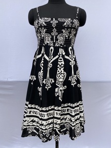 เดรสเกาหลีแขนยาวพิมพ์ลายนกยูงลายดอกไม้สวมใส่สบายชุดเดรสสไตล์ลำลอง - Product Image 2