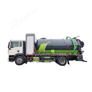 Camión Cisterna de Vacío Sinotruk Howo 4x2 para Logística Portuaria y Camión Aspirador Industrial de Residuos para Obras de Construcción - Product Image 4