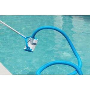 Aspirapolvere per piscina ad acqua divertente da 1.5 pollici modello piatto con clip da 46 cm-siamo un grossista