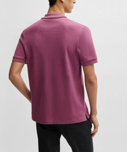 Polo anti-rides à la mode pour hommes, T-shirt tricoté en polyester/coton imprimé avec logo personnalisé, design propre - Product Image 4