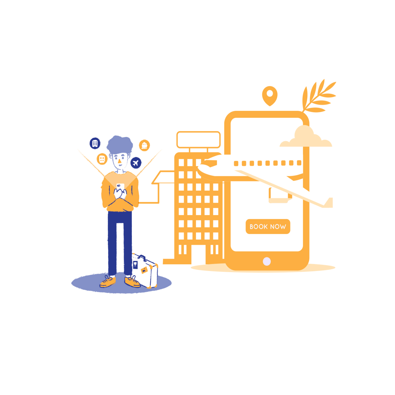 Indian Made Tour and Travel Mobile Application Development with Customized Function Available for Sale by Exporters