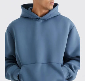 Sweat-shirts à capuche tendance 2026, sweat-shirt à capuche surdimensionné avec poche avant, matière épaisse, streetwear décontracté, sweat-shirts personnalisés - Product Image 2