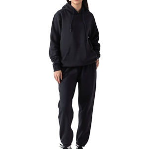 Chándales de gran tamaño para mujer con logotipo personalizado y hombros caídos sueltos superventas con pantalón informal - Product Image 1