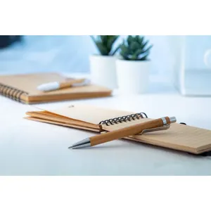 Shunan Bamboo Memo Pads Sustainable <b>Notepad</b> for Eco-Conscious Merchandising - Product Image 5