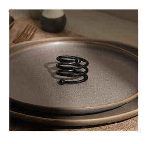 Servilletero de Metal con Espejo Pulido para Decoración de Mesa, Servilletero Chapado en Metal para Decoración de Mesa de Boda - Product Image 1