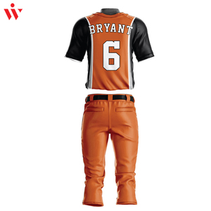 2023ชุดเบสบอลแห้งเร็วชุดเล่นกีฬาแบบแห้งเร็วชุดวัสดุระบายอากาศได้ดีน้ำหนักเบา - Product Image 2
