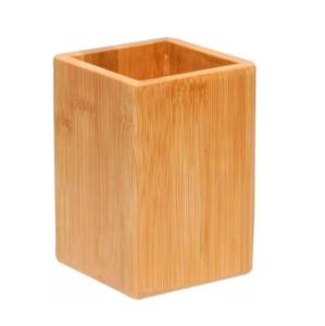 Porte-stylo de stockage de bureau et de salle de classe en gros porte-stylo en bois de bambou de haute qualité pour la décoration de bureau - Product Image 3