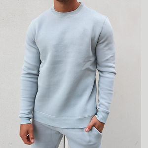 Chándal de lana de dos piezas para hombre, nuevo diseño, deportes de invierno, jogging, chándal en blanco, accesorios de ropa de invierno - Product Image 4