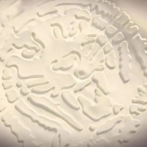 เสื้อยืดผ้าฝ้ายลายนูนสำหรับผู้ชายโอเวอร์ไซส์ผ้าฝ้าย3D วินเทจธรรมดาซักได้ตามต้องการ - Product Image 3