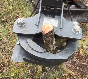 Cisaille à arbres WEMAX de haute qualité, <span class=keywords><strong>grappin</strong></span> mécanique pour bûches, coupe-hache hydraulique pour <span class=keywords><strong>mini</strong></span>-excavatrice, largeur de coupe 150-250 mm, S30/S40, 1100 kg - Product Image 6