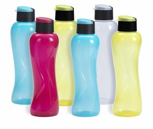 Plastic <b>Water</b> <b>Bottle</b> Round Cap 500ml 750ml 1000ml <b>Plain</b> Design Virgin Material Fridge Safe Wholesale Bulk Drinking <b>Bottles</b> - Product Image 5