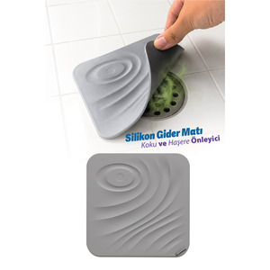 Couvre-drain en silicone PVC pour évier de cuisine et sol de salle de bain - Prévention des odeurs et des insectes - Product Image 1