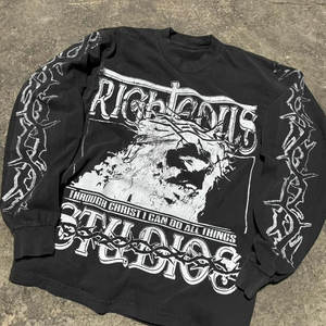 Sudaderas personalizadas con lavado ácido para hombre, ropa de calle, sudadera Vintage de gran tamaño con estampado de hojaldre, sudadera lavada con ácido personalizada - Product Image 2