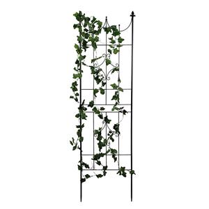Treillis de jardin en métal idéal pour la décoration extérieure rustique et le jardinage vertical avec un cadre en acier solide - Product Image 6