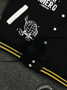 Fabricante OEM de alta calidad Chenille bordado hombres Universidad logotipo personalizado béisbol bombardero Letterman cuero invierno botón - Product Image 2