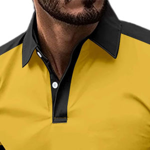 Camisas de Punto Antiarrugas con Estampado Moderno para Hombre, Calidad Superior, Talla Grande, Manga Corta, Algodón de Lujo, Diseño con Servicio OEM - Product Image 2