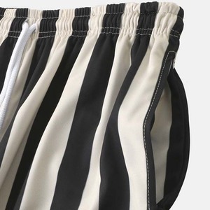 ชุดลำลองผู้ชายสำหรับฤดูใบไม้ร่วง ดีไซน์ใหม่ เสื้อยืดและกางเกงขาสั้นถัก แห้งเร็ว ผลิตจากโพลีเอสเตอร์/คอตตอน ขายส่ง ชุดออกกำลังกาย - Product Image 5