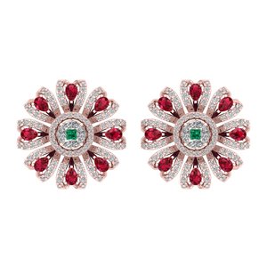 Pendientes elegantes de moissanita para mujer con estilos clásicos de brillo impresionante para una belleza sin esfuerzo - Product Image 1