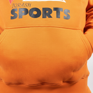 Sweat à capuche en molleton de coton, chaud pour l'hiver, surdimensionné, avec poche kangourou, motif uni et logo personnalisé, sweat-shirts basiques - Product Image 5