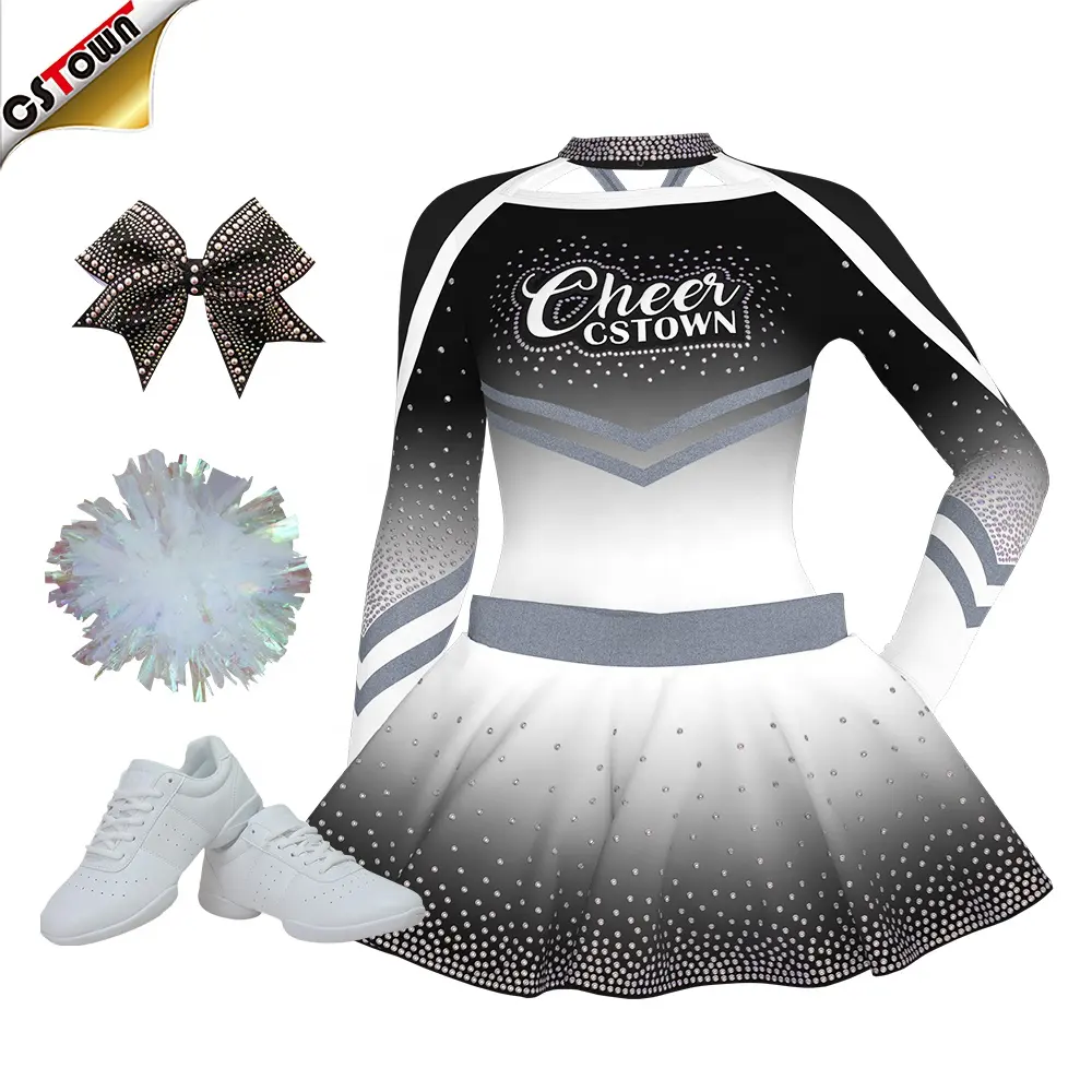 2024 Trend Products Cheerleader Clothes A 7 Year Old Girl Cheer Costumes Free Design Your Style Cheerleading
