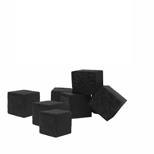 Parrilla de carbón negro con forma de cubo de alta calidad, Coco Natural, concha de Indonesia, energía verde, Shisha, Hookah, compradores europeos - Product Image 1