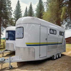 Remorque à chargement direct pour 2 chevaux, remorque pour bétail, pour l'équitation et le camping - Product Image 5