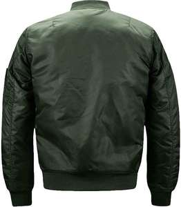 Chaqueta de invierno larga personalizada para hombre, estilo bomber, a la moda, con logotipo personalizado, de buena calidad. - Product Image 3