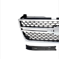 Grille avant en nid d'abeille de haute qualité, compatible avec Chevrolet Silverado 1500 LT 2003-2007, pièce de rechange automobile