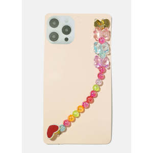 Correa para Teléfono Móvil con Diseño de Cuentas y Osito Colorido de A3shop, Cadena para Teléfono con Colgante Bonito - Product Image 3