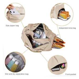 Gym <b>Duffel</b> <b>Bag</b> Customized Private Label New Design Wholesale with Customized Fabric & Color 100% QC Inspection - Product Image 3