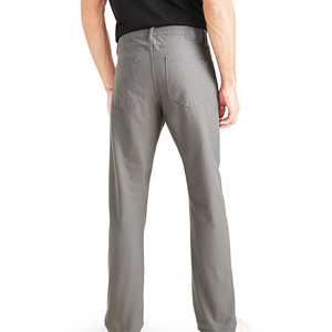 OEM personalizado fabricante de alta calidad 100% algodón de los hombres de punto pantalones de estilo casual botón Fly cierre más vendido diseño personalizado - Product Image 3
