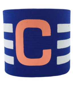 Brassard de Capitaine de Football en Laine 100% Respirant et Antidérapant avec Badge C, Multicolore, Unisexe, pour Entraînement Adulte - Product Image 3