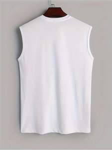 Débardeurs de gymnastique personnalisables pour hommes meilleurs maillots de fitness pour décontracté Stringer musculation respirant haut tricoté en gros - Product Image 2