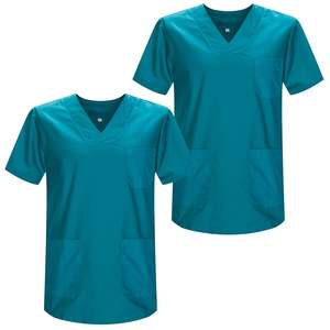 MISEMIYA Confezione da 2 Giacche Sanitarie Unisex a Maniche Corte - Prodotte in Sri Lanka Modello 2-817 - Product Image 3