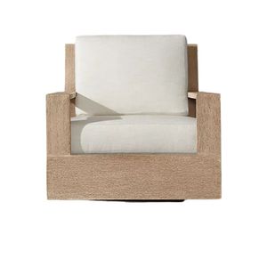 Sillón de jardín moderno de teca Prestovia The Langham, sillón de patio para exteriores, colección de muebles de lujo para resort. - Product Image 4