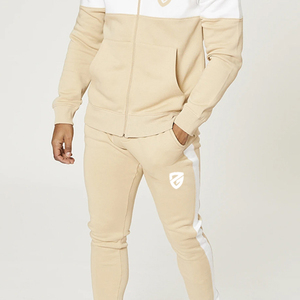 2025 chándal con logotipo personalizado para hombres, conjunto de Jogger de algodón 100% ecológico, nuevo diseño, colección de invierno, venta al por mayor de fábrica - Product Image 5