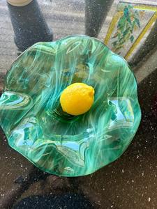 Tazón de Comida de Resina Epoxi Hecho a Mano Artístico para una Presentación Creativa de Mesa, Tazón de Comida de Resina Epoxi de Alto Brillo para una Cocina Elegante - Product Image 4