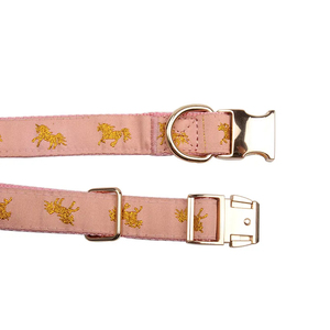 Collar de perro con hebilla dorada de lujo, suministro para mascotas de la mejor calidad Hecho de nylon y poliéster, cintas decoradas con patrón de impresión - Product Image 6