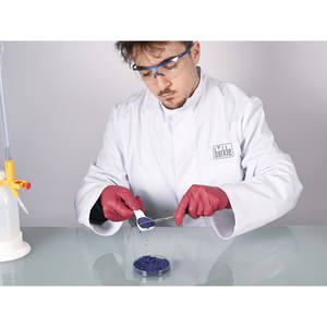 Espátula de Laboratorio de Doble Cara en Acero Inoxidable, Dos Extremos para Dosificación Precisa, Angular y Redondeada, Fabricada por Burkle GmbH en Alemania - Product Image 5