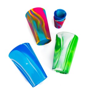 Wholesale <b>Wine</b> Epoxy Resin Tumblers Colored Mexican Confetti Blue Color Epoxy Resin Decorative Glass <b>Wine</b> Beer Tumbler Tableware - Product Image 1