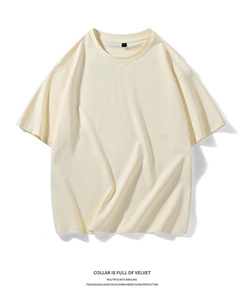 เสื้อยืดพิมพ์ลายสำหรับผู้ชายเสื้อยืดสีขาวแบบลำลองสีดำล้วนสำหรับพิมพ์ลาย - Product Image 4