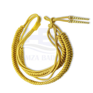 Cordón de hombro de nailon y poliéster trenzado con lazo de hombro Cordón uniforme decorativo para ropa formal - Product Image 2