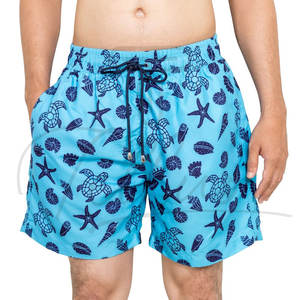 Pantalones Cortos de Playa para Hombre al por Mayor, con Cintura Elástica Cómoda, 100% Poliéster, Impresión Digital, Secado Rápido y Transpirables - Product Image 5