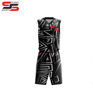 Personalizado de alta calidad de la sublimación de baloncesto uniforme al por mayor de baloncesto en blanco desgaste Jersey conjunto corto Kit - Product Image 6