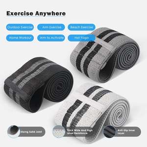 Resistance Booty Bands <b>Women</b> Weight Loss Wholesale Hot Squat Band Resistance Exercise Bands - Product Image 5