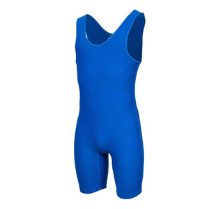 Custom <b>Men</b> Wrestling <b>Singlet</b> High Quality Heat-Transfer Printing Spandex Cotton Knitted Breathable Plus Size Wrestling Uniform - Product Image 1