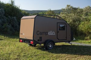 Lightweight Off Road Travel Trailer Steel Caravan Camper Ready Solar Ready for Overland <b>Camping</b> - Product Image 3